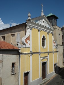 Pellare - Antica Chiesa di San Bartolomeo (facciata)
