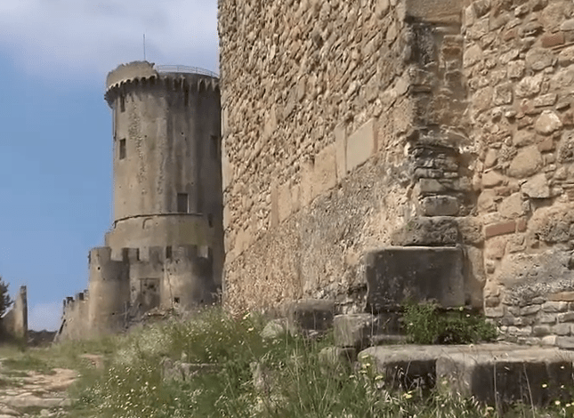 Castelnuovo Cilento - Vista dell'antico Castello